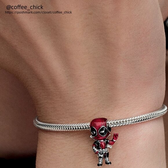 Pandora Marvel Deadpool Charm|Pendant - Picture 2 of 2